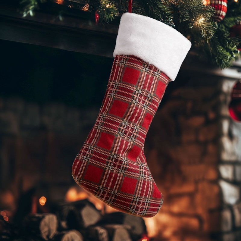 Beauty Home ΚΑΛΤΣΑ 50 x 30 CM ΣΤΟΦΑ ΚΑΡΩ ΚΟΚΚΙΝΟ