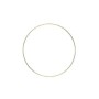 Beauty Home ΜΕΤΑΛΛΙΚΟΣ ΚΥΚΛΟΣ ΧΡΥΣΟΣ 20 CM