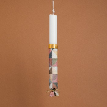 Beauty Home ΛΑΜΠΑΔΑ ΣΤΟΛΙΣΜΕΝΗ ΣΤΟΦΑ ΙΝΔΙΚΑ ΤΡΙΓΩΝΑ  ΣΕ ΣΥΣΚΕΥΑΣΙΑ ΔΩΡΟΥ