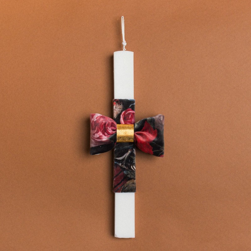 Beauty Home ΛΑΜΠΑΔΑ 33cm ΦΛΟΡΑΛ ΦΙΟΓΚΟΣ ΒΕΛΟΥΔΟ ΠΡΑΣΙΝΟ ΣΕ ΣΥΣΚΕΥΑΣΙΑ ΔΩΡΟΥ