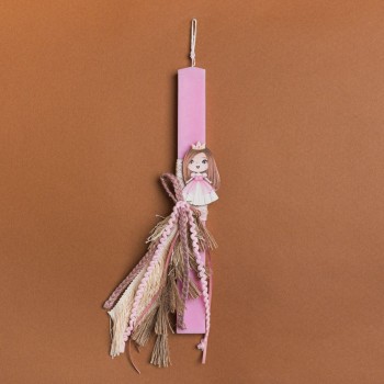 Beauty Home ΛΑΜΠΑΔΑ ΡΟΖ 33cm ΠΡΙΓΚΙΠΙΣΣΑ ΚΡΟΣΣΙ ΣΕ ΣΥΣΚΕΥΑΣΙΑ ΔΩΡΟΥ