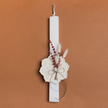 Beauty Home ΛΑΜΠΑΔΑ 33cm ΣΟΥΒΕΡ ΜΕ ΑΠΟΞΗΡΑΜΕΝΑ ΕΚΡΟΥ ΣΕ ΣΥΣΚΕΥΑΣΙΑ ΔΩΡΟΥ