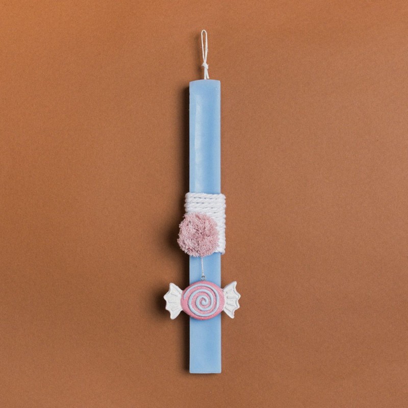 Beauty Home ΛΑΜΠΑΔΑ ΣΙΕΛ 33cm ΚΑΡΑΜΕΛΑ ΣΕ ΣΥΣΚΕΥΑΣΙΑ ΔΩΡΟΥ