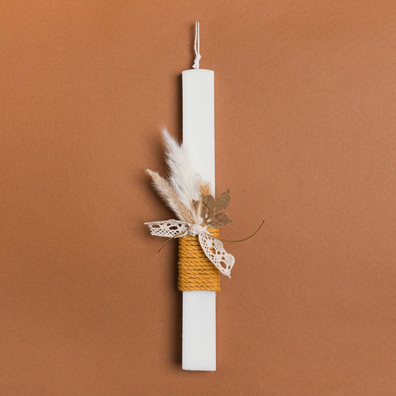 Beauty Home ΛΑΜΠΑΔΑ 33cm ΞΥΛΙΝΟ ΚΛΑΔΙ ΜΕ ΑΠΟΞΗΡΑΜΕΝΑ ΜΟΥΣΤΑΡΔΙ ΣΕ ΣΥΣΚΕΥΑΣΙΑ ΔΩΡΟΥ