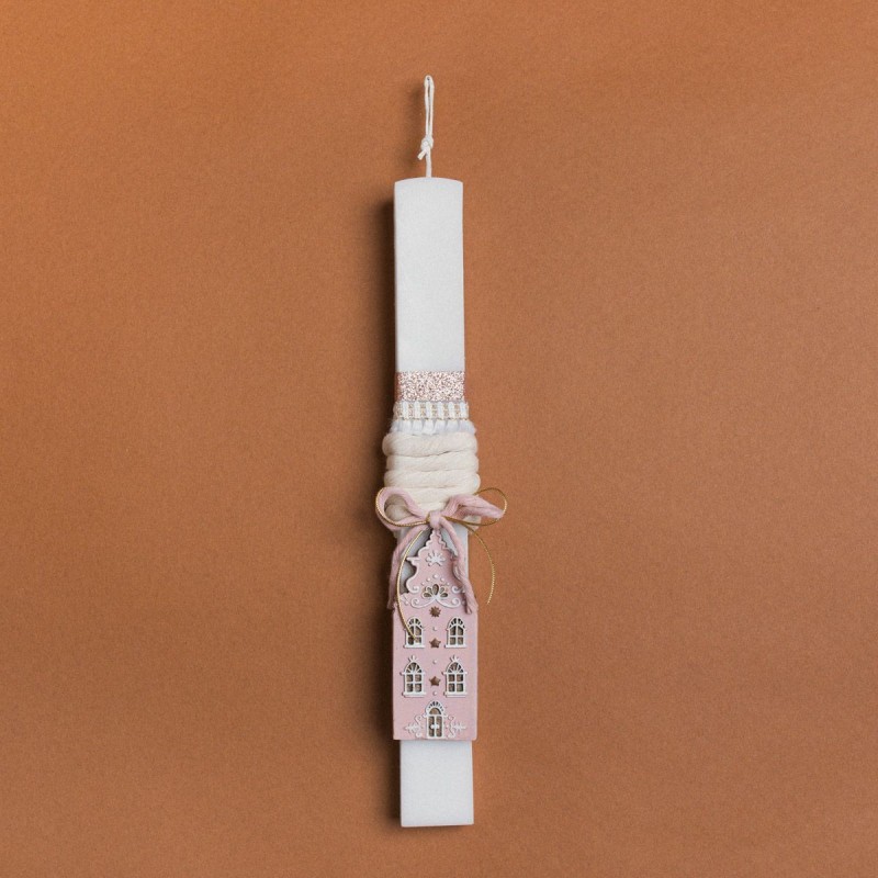 Beauty Home ΛΑΜΠΑΔΑ 33cm ΜΠΙΣΚΟΤΟΣΠΙΤΟ ΣΑΠΙΟ ΜΗΛΟ ΣΕ ΣΥΣΚΕΥΑΣΙΑ ΔΩΡΟΥ