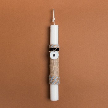 Beauty Home ΛΑΜΠΑΔΑ 25cm ΞΥΛΙΝΟ ΜΑΤΙ ΣΙΕΛ ΣΕ ΣΥΣΚΕΥΑΣΙΑ ΔΩΡΟΥ