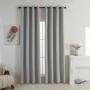 Beauty Home Κουρτίνα Full Blackout σκίασης με 8 κρίκους Elite Art 8392 Light Grey-Νο3 140x270 Ασημί