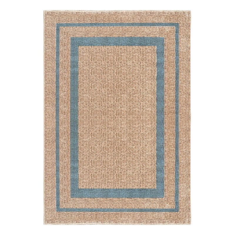 Beauty Home Χαλί Tropic Art 9138 160x230 Μπεζ,Μπλε