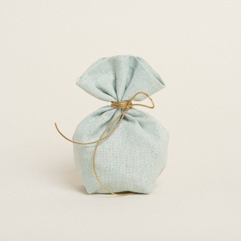 Beauty Home ΠΟΥΓΚΙ ΜΕ ΒΑΣΗ 8 x 12 cm  ΒΕΡΑΜΑΝ ΧΡΥΣΟ LUREX