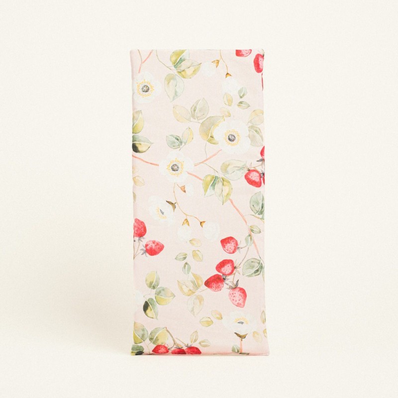 Beauty Home ΔΙΑΚΟΣΜΗΤΙΚΟ ΛΑΜΠΑΔΑΣ 45 x 22 cm ΠΟΠΛΙΝΑ ΦΡΑΟΥΛΕΣ ΚΑΙ ΑΝΘΗ