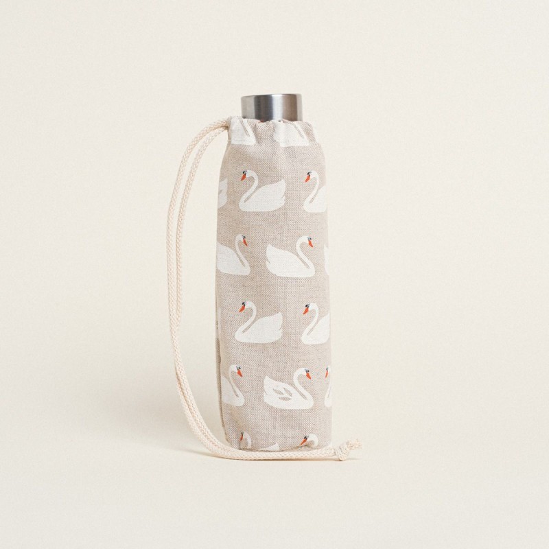 Beauty Home ΘΗΚΗ ΓΙΑ ΜΠΟΥΚΑΛΙ ΜΕ ΚΟΡΔΟΝΙ 22 x 12 cm  ΚΥΚΝΟΙ