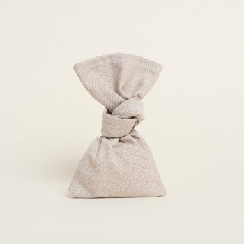 Beauty Home ΜΑΚΡΟΣΤΕΝΟ LARGE  12 x 38 cm  ΜΠΕΖ ΧΡΥΣΟ LUREX