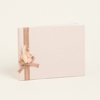 Beauty Home ΒΙΒΛΙΟ ΕΥΧΩΝ ΣΤΕΦΑΝΙ ΡΟΖ-ΧΡΥΣΟ ΜΕ ΑΠΟΞΗΡΑΜΕΝΑ