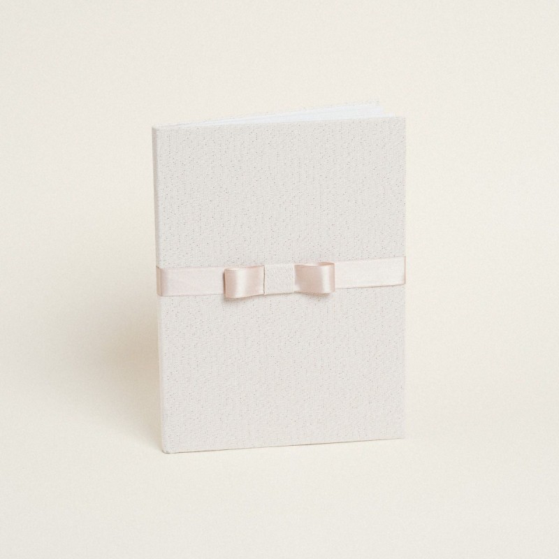 Beauty Home ΒΙΒΛΙΟ ΕΥΧΩΝ ΕΚΡΟΥ ΧΡΥΣΟ LUREX