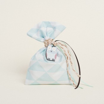 Beauty Home ΠΟΥΓΚΙ 12 x 17 cm ΤΡΙΓΩΝΑΚΙΑ ΠΟΠΛΙΝΑ ΜΕΝΤΑ