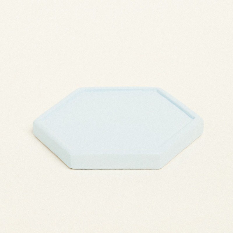 Beauty Home ΚΕΡΑΜΙΚΟ ΠΟΛΥΓΩΝΟ ΣΟΥΒΕΡ 9 x 10 X 1,2 cm ΓΑΛΑΖΙΟ