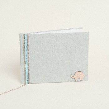 Beauty Home ΒΙΒΛΙΟ ΕΥΧΩΝ ΕΛΕΦΑΝΤΑΚΙ ΒΕΡΑΜΑΝ ΧΡΥΣΟ LUREX