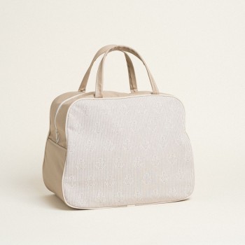 Beauty Home ΤΣΑΝΤΑ ΧΕΙΡΟΣ 35x40x23cm ΑΓΚΥΡΑ ΡΙΓΕ ΜΠΕΖ