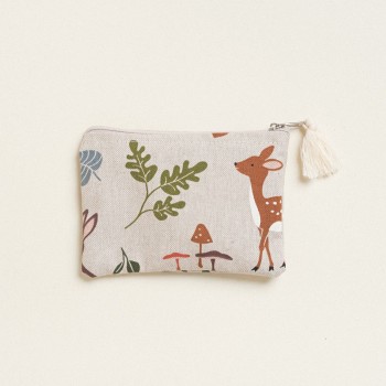 Beauty Home ΠΟΡΤΟΦΟΛΑΚΙ 9 x 16 cm FOREST WOOD ANIMALS