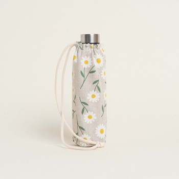 Beauty Home ΘΗΚΗ ΓΙΑ ΜΠΟΥΚΑΛΙ ΜΕ ΚΟΡΔΟΝΙ 22 x 12 cm ΜΑΡΓΑΡΙΤΕΣ