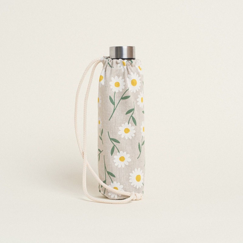 Beauty Home ΘΗΚΗ ΓΙΑ ΜΠΟΥΚΑΛΙ ΜΕ ΚΟΡΔΟΝΙ 22 x 12 cm ΜΑΡΓΑΡΙΤΕΣ