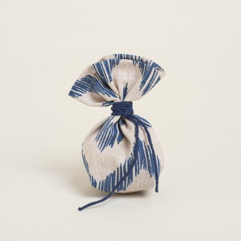 Beauty Home ΠΟΥΓΚΙ ΜΕ ΒΑΣΗ 8 x 12 cm ΜΠΛΕ ΖΙΓΚΖΑΓΚ