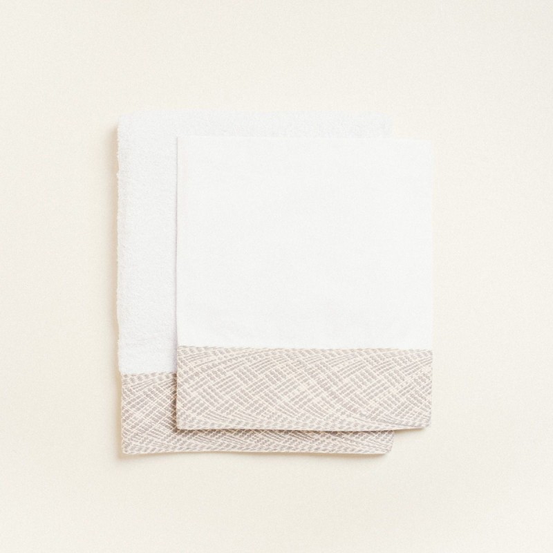 Beauty Home ΛΑΔΟΠΑΝΟ ΚΟΡΔΕΛΑ ΠΛΕΚΤΗ ΔΙΧΡΩΜΗ ΜΠΕΖ