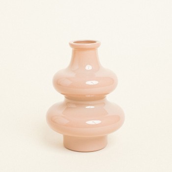 Beauty Home Γυάλινο Βάζο Αύρα 16 cm