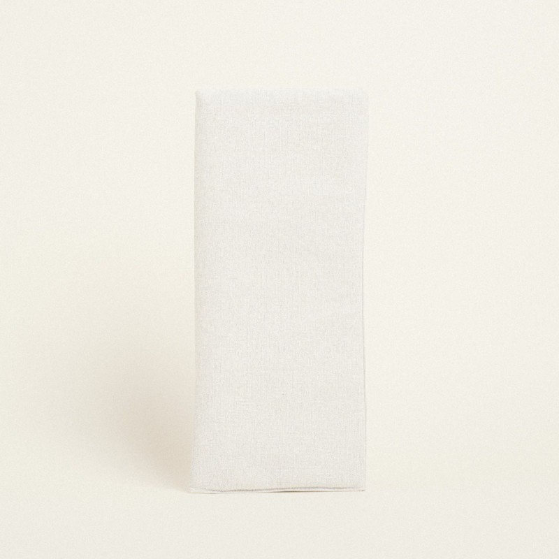 Beauty Home ΔΙΑΚΟΣΜΗΤΙΚΟ ΛΑΜΠΑΔΑΣ 35 x 22 cm ΓΚΡΙ ΑΣΗΜΙ LUREX