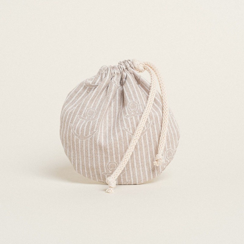 Beauty Home ΠΟΥΓΚΙ ΟΒΑΛ ΜΕ ΚΟΡΔΟΝΙ 13 x 14 cm  ΑΓΚΥΡΑ ΡΙΓΕ ΜΠΕΖ