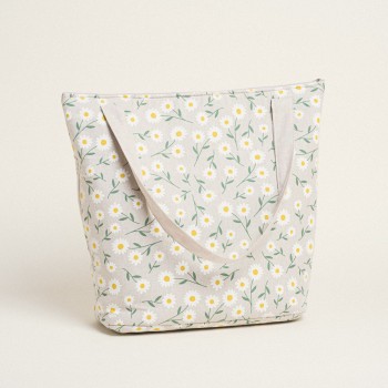 Beauty Home ΤΣΑΝΤΑ ΜΕ ΦΕΡΜΟΥΑΡ 53 X 43 cm  ΜΑΡΓΑΡΙΤΕΣ