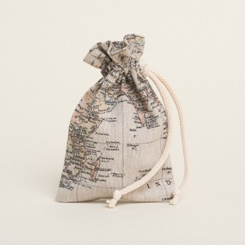 Beauty Home ΠΟΥΓΚΙ ΜΕ ΚΟΡΔΟΝΙ 12 x 17 cm ΧΑΡΤΗΣ VINTAGE