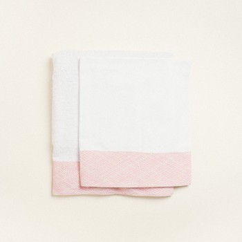 Beauty Home ΛΑΔΟΠΑΝΟ ΚΟΡΔΕΛΑ ΠΛΕΚΤΗ ΔΙΧΡΩΜΗ ΡΟΖ