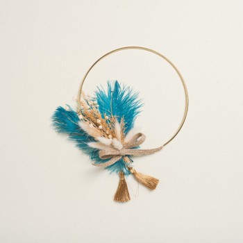 Beauty Home ΣΤΕΦΑΝΙ ΣΤΟΛΙΣΜΕΝΟ ΧΡΥΣΟ ΜΕ ΑΠΟΞΗΡΑΜΕΝΑ