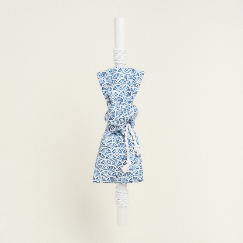 Beauty Home ΛΑΜΠΑΔΑ ΒΑΠΤΙΣΗΣ ΜΠΛΕ ΚΥΜΑΤΑ