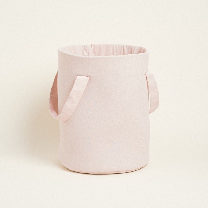 Beauty Home ΣΑΚΟΣ ΚΥΛΙΝΔΡΟΣ 43 x 30 cm ΣΤΕΦΑΝΙ ΡΟΖ-ΧΡΥΣΟ ΜΕ ΑΠΟΞΗΡΑΜΕΝΑ