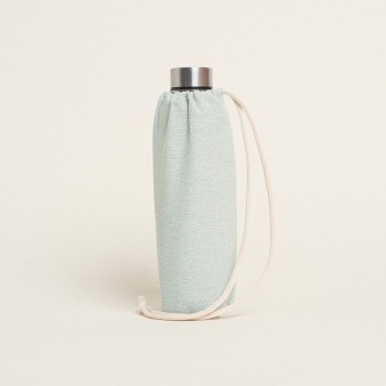 Beauty Home ΘΗΚΗ ΓΙΑ ΜΠΟΥΚΑΛΙ ΜΕ ΚΟΡΔΟΝΙ 22 x 12 cm  ΒΕΡΑΜΑΝ ΧΡΥΣΟ LUREX