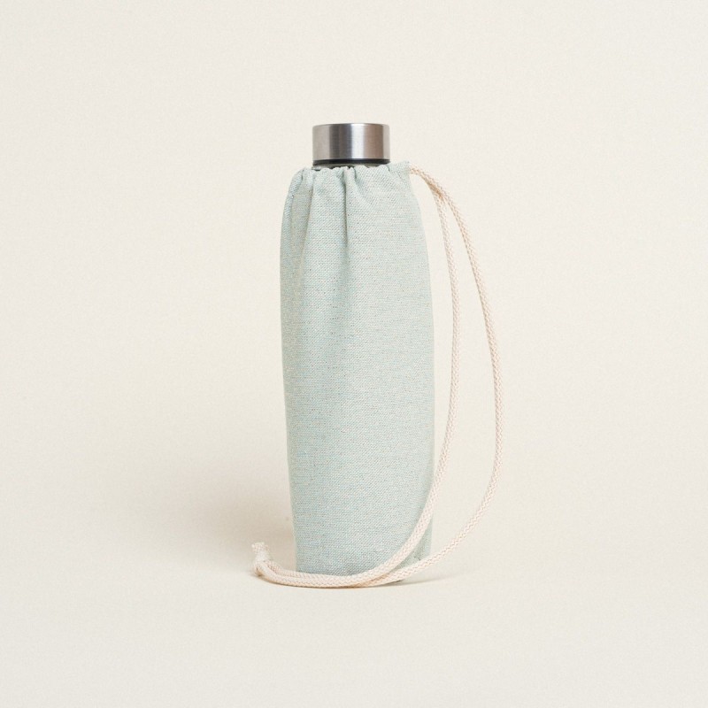 Beauty Home ΘΗΚΗ ΓΙΑ ΜΠΟΥΚΑΛΙ ΜΕ ΚΟΡΔΟΝΙ 22 x 12 cm  ΒΕΡΑΜΑΝ ΧΡΥΣΟ LUREX