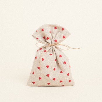 Beauty Home ΠΟΥΓΚΙ 12 x 17 cm ΜΙΚΡΕΣ ΚΟΚΚΙΝΕΣ ΚΑΡΔΙΕΣ