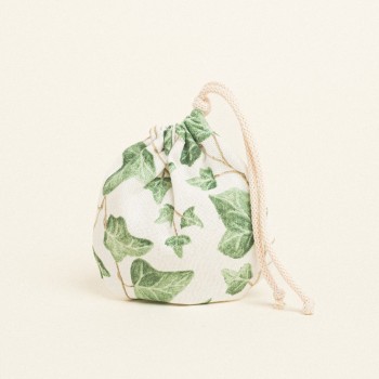 Beauty Home ΠΟΥΓΚΙ ΟΒΑΛ ΜΕ ΚΟΡΔΟΝΙ 13 x 14 cm ΚΙΣΣΟΣ ΜΕ ΟΨΗ ΑΚΟΥΑΡΕΛΑΣ