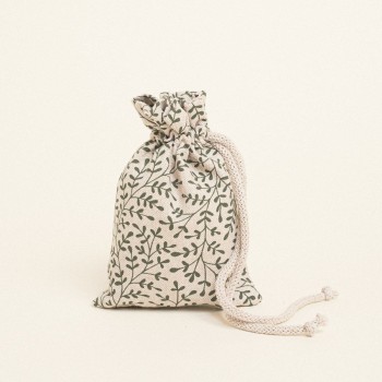 Beauty Home ΠΟΥΓΚΙ ΜΕ ΚΟΡΔΟΝΙ 12 x 17 cm ΠΡΑΣΙΝΑ ΚΛΑΔΑΚΙΑ