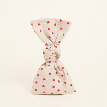 Beauty Home ΜΑΚΡΟΣΤΕΝΟ LARGE 12 x 38 cm ΜΙΚΡΕΣ ΚΟΚΚΙΝΕΣ ΚΑΡΔΙΕΣ