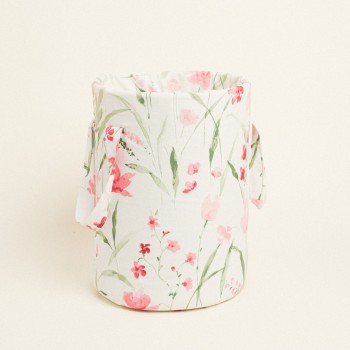 Beauty Home ΣΑΚΟΣ ΚΥΛΙΝΔΡΟΣ 43 x 30 cm ΑΝΘΗ ΙΡΙΔΑ ΚΑΙ ΦΡΕΖΙΑ