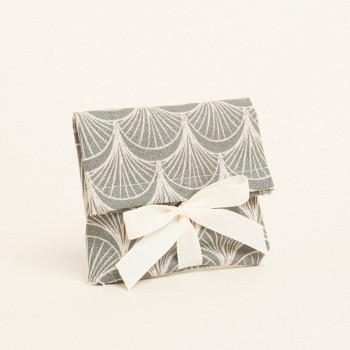 Beauty Home ΠΟΥΓΚΙ ΜΕ ΚΟΡΔΕΛΑ 12 x 17 cm ΛΑΔΙ ART DECO