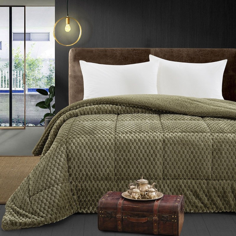 Beauty Home Κουβερτοπάπλωμα ημίδιπλο Art 12652 180x240 Λαδί