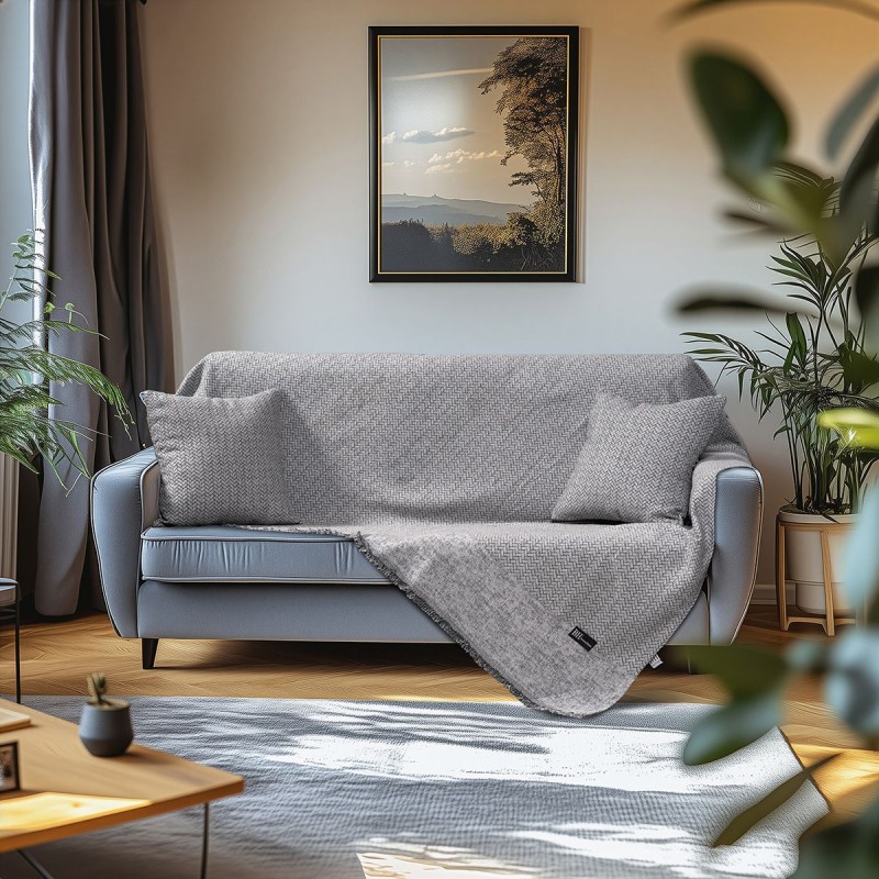 Beauty Home Ριχτάρι Διθέσιο Art 8640 170x240 Γκρι