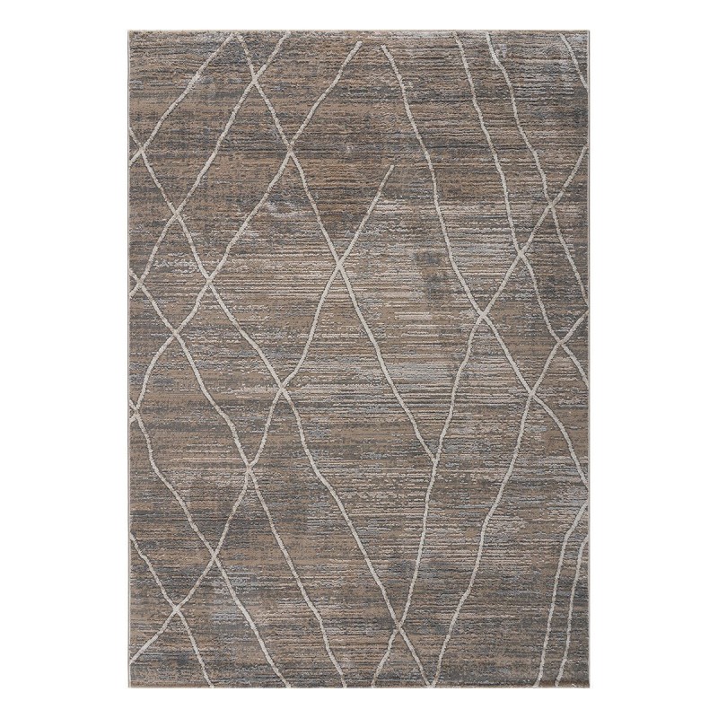 Beauty Home Χαλί Serena Art 9834 200x290 Μπεζ,Γκρι