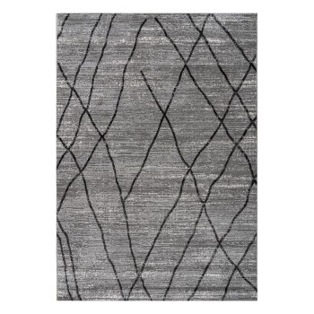 Beauty Home Χαλί Serena Art 9840 200x290 Γκρι