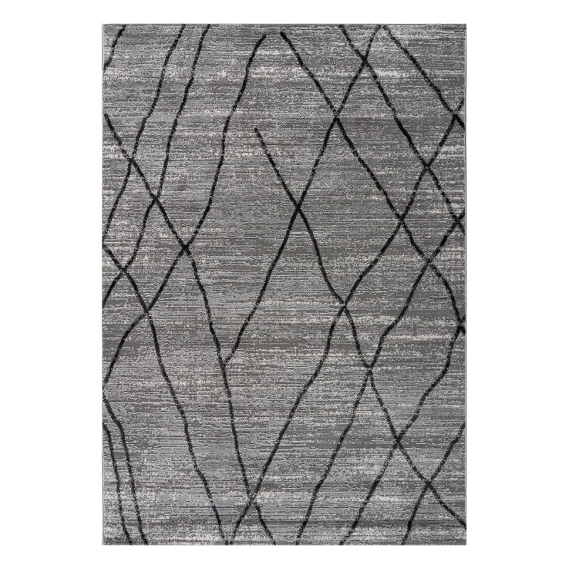 Beauty Home Χαλί Serena Art 9840 200x290 Γκρι