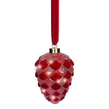 Beauty Home Φανάρι Εσωτερικού Χώρου με Led Κουκουνάρι 15cm x 21cm